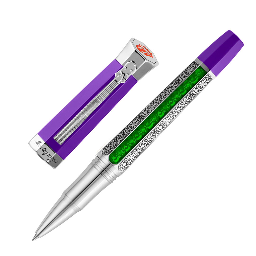 Montegrappa Limited Edition Stones Legacy Purple Rollerball
