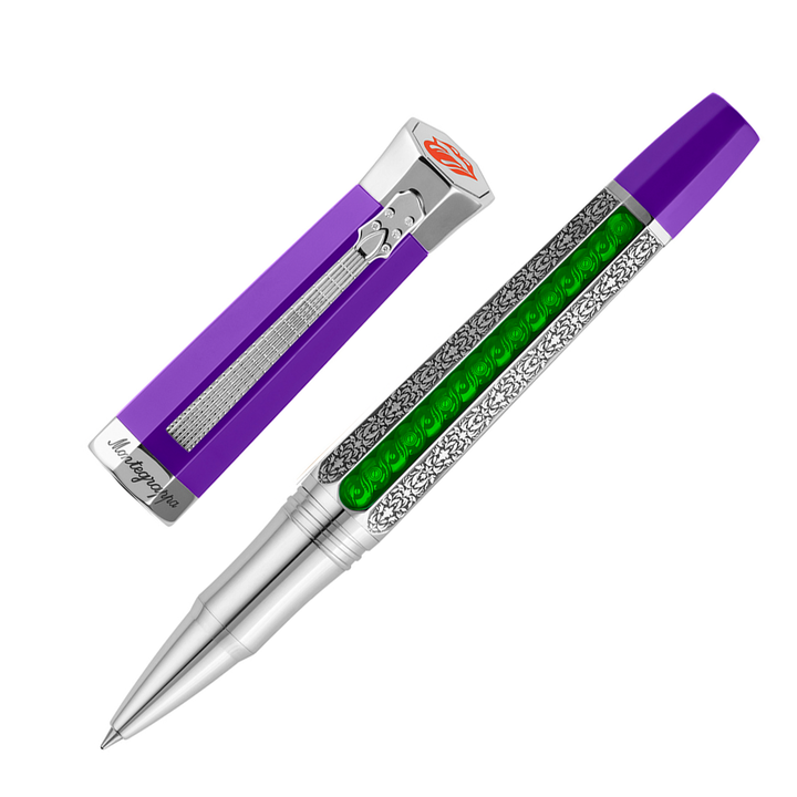 Montegrappa Limited Edition Stones Legacy Purple Rollerball