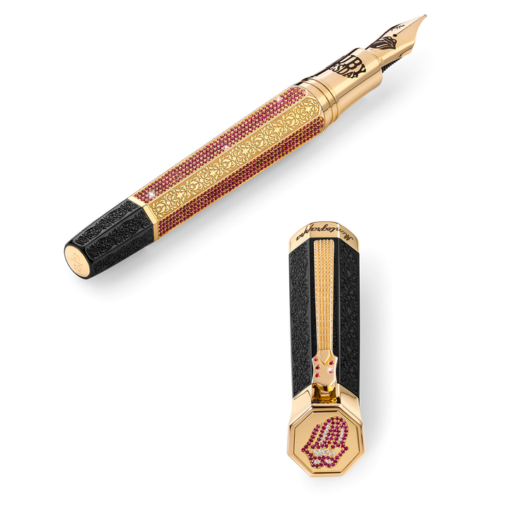 Montegrappa Limited Edition Stones Legacy Ruby Tuesday Fountain Pen