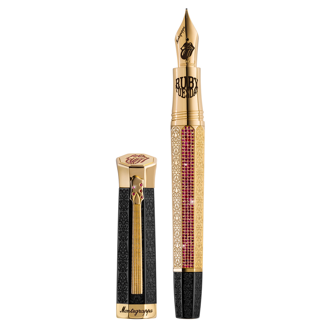 Montegrappa Limited Edition Stones Legacy Ruby Tuesday Fountain Pen