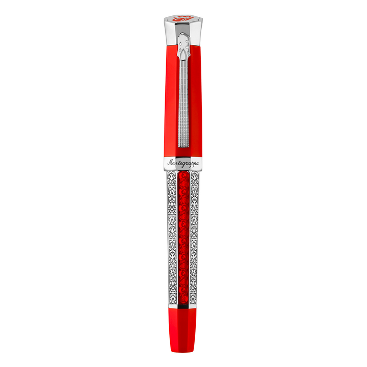 Montegrappa Limited Edition Stones Legacy Scarlet Rollerball