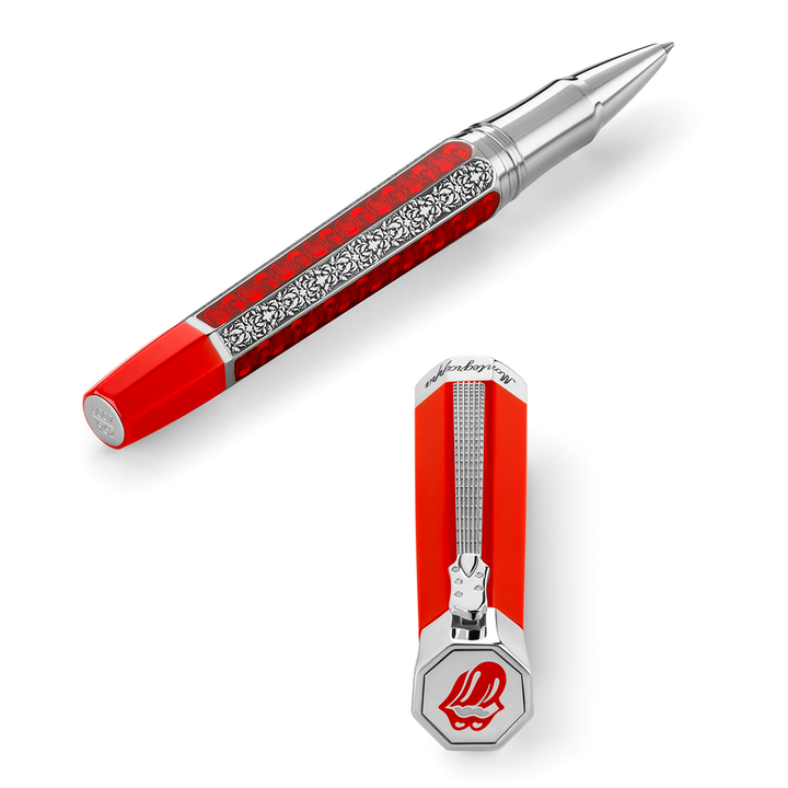 Montegrappa Limited Edition Stones Legacy Scarlet Rollerball
