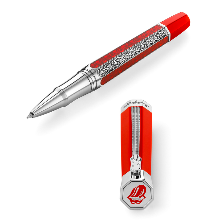 Montegrappa Limited Edition Stones Legacy Scarlet Rollerball