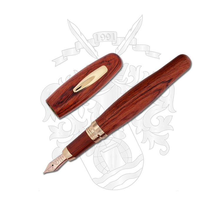 Monteverde Mega Wood Limited Edition Fountain Pen - 14k Medium