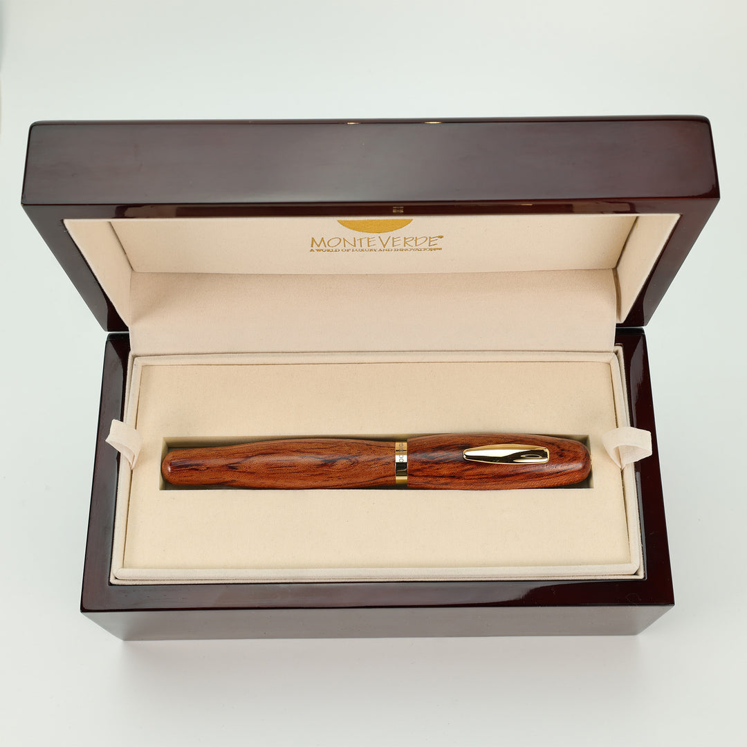 Monteverde Mega Wood Limited Edition Fountain Pen - 14k Medium