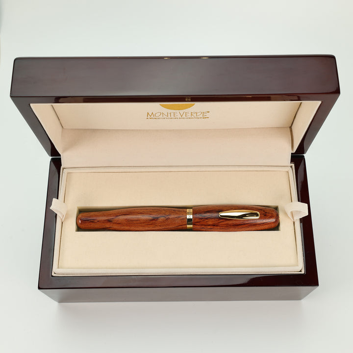 Monteverde Mega Wood Limited Edition Fountain Pen - 14k Medium