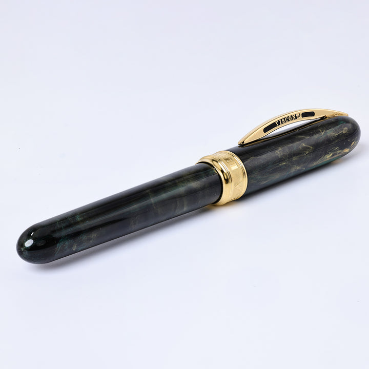 Visconti Van Gogh Maxi Green and Gold Fountai Pen