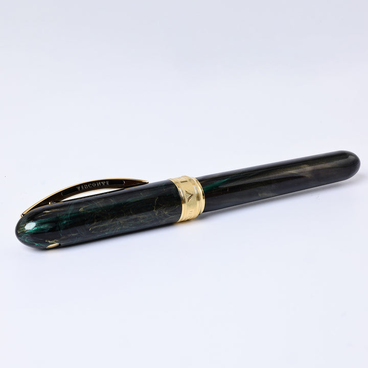 Visconti Van Gogh Maxi Green and Gold Fountai Pen