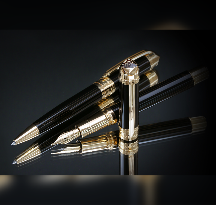 Maybach The Peak I Flow Lines Midnight Black Gold - Ballpoint
