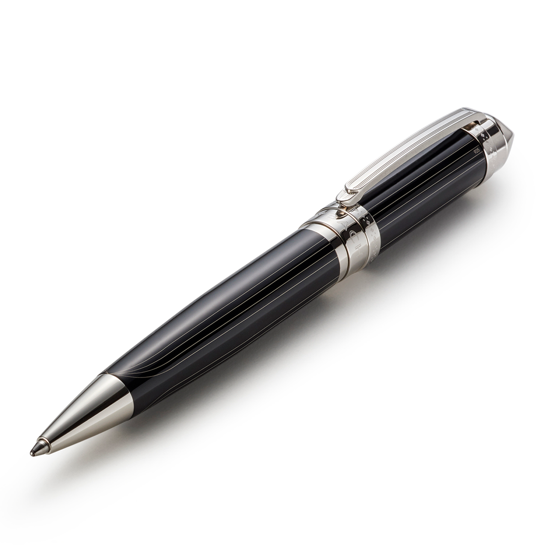 Maybach The Peak I Flow Lines Lustrous Midnight Black Platinum - Ballpoint