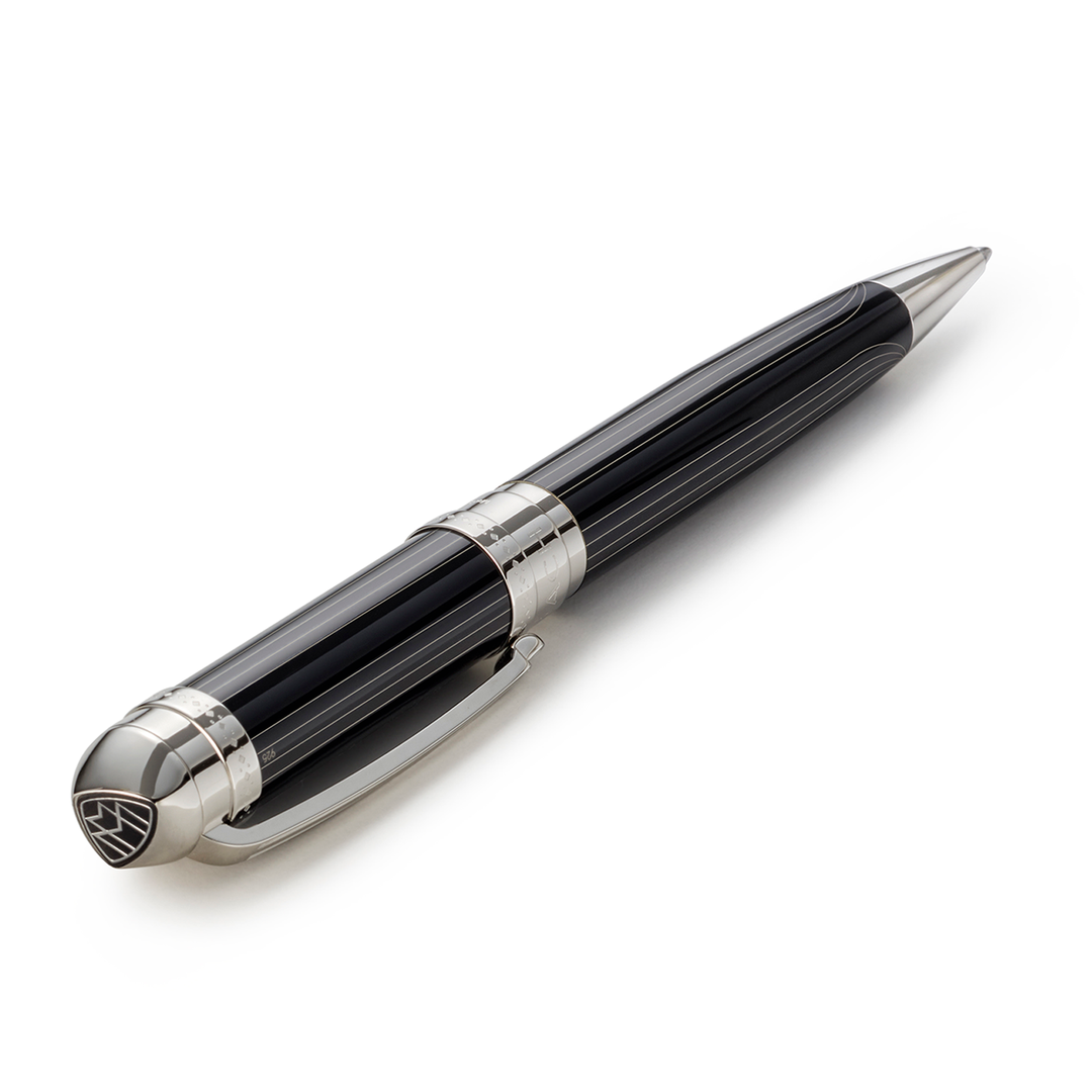Maybach The Peak I Flow Lines Lustrous Midnight Black Platinum - Ballpoint