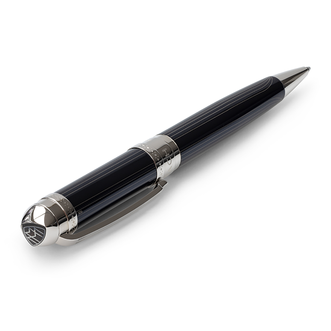Maybach The Peak I Flow Lines Lustrous Midnight Black Platinum - Ballpoint