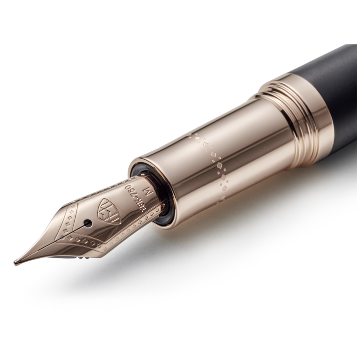 Maybach The Peak I Volcanic Black Rose Gold - Fountain Pen