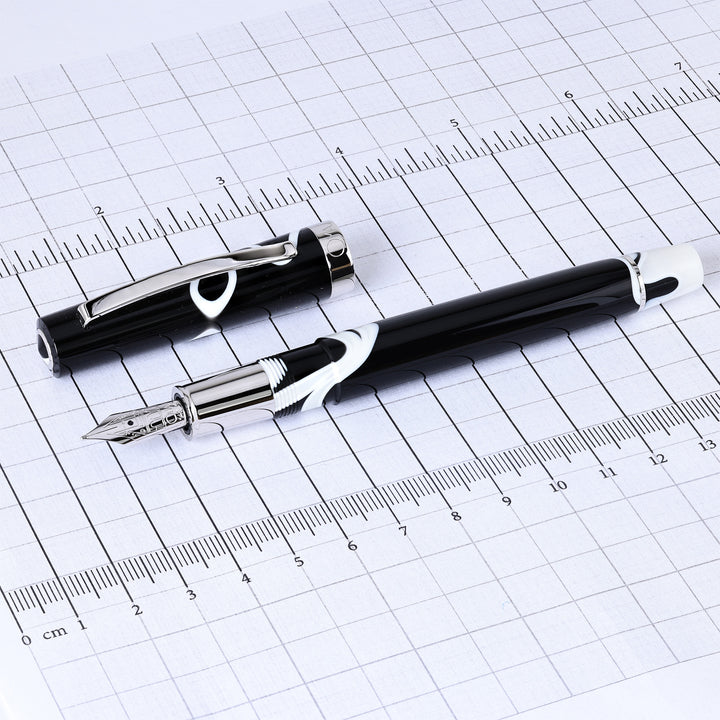 Omas Bologna Mottled White and Black