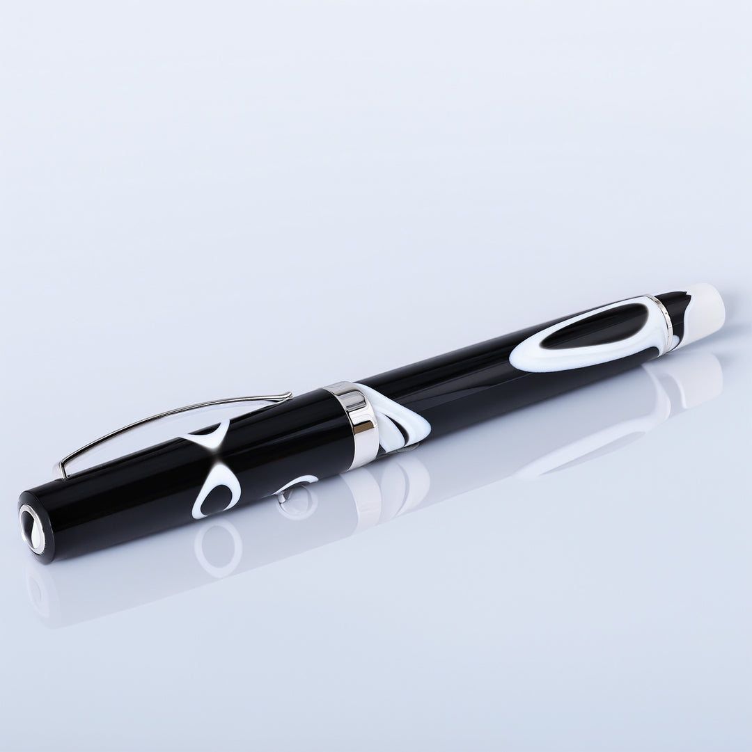 Omas Bologna Mottled White and Black