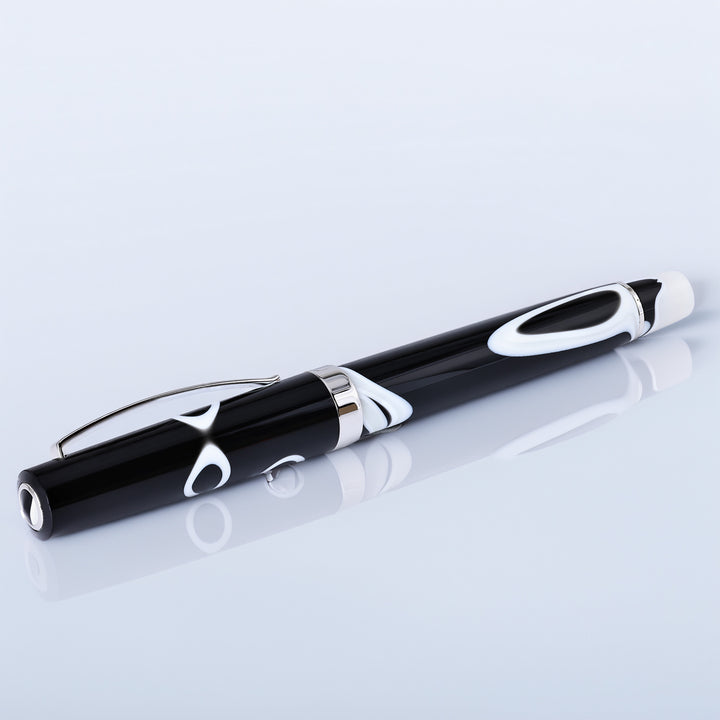 Omas Bologna Mottled White and Black