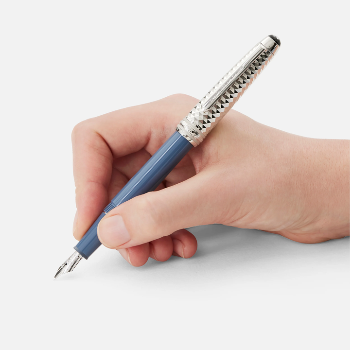 Montblanc Meisterstück Glacier Doué Fountain Pen by Mont Blanc