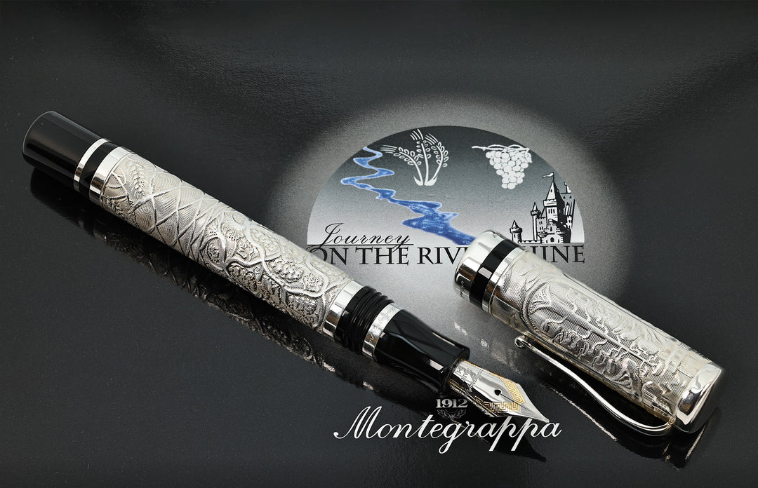 Montegrappa Limited Edition On The River Rhine in Sterling Silver