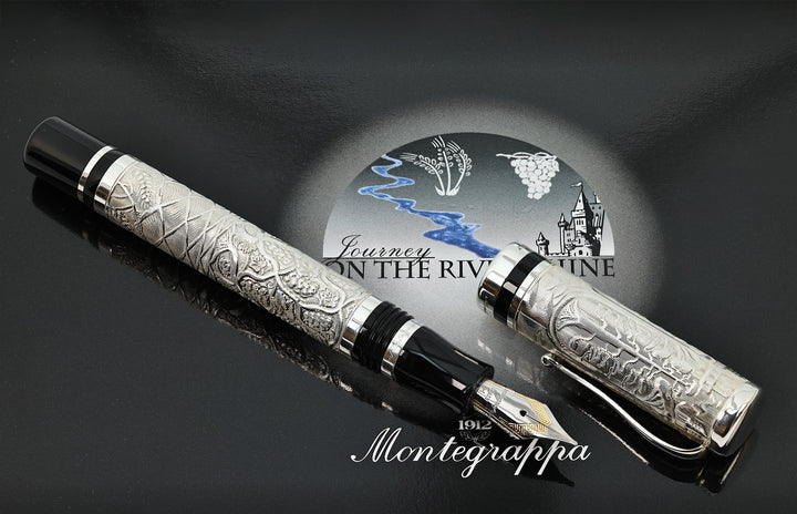 Montegrappa Limited Edition On The River Rhine in Sterling Silver