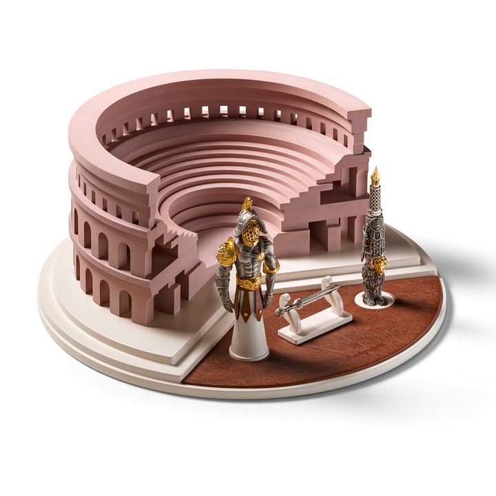 Montegrappa Gladiator Fountain Pen - Sterling Silver