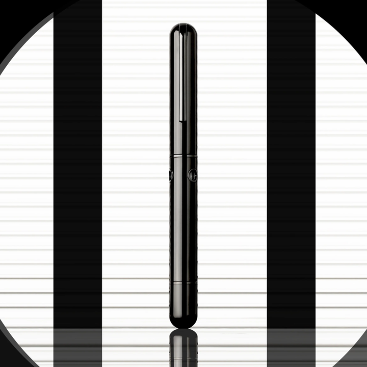 Nahvalur Nautilus Cephalopod Black Ebonite - Fountain Pen