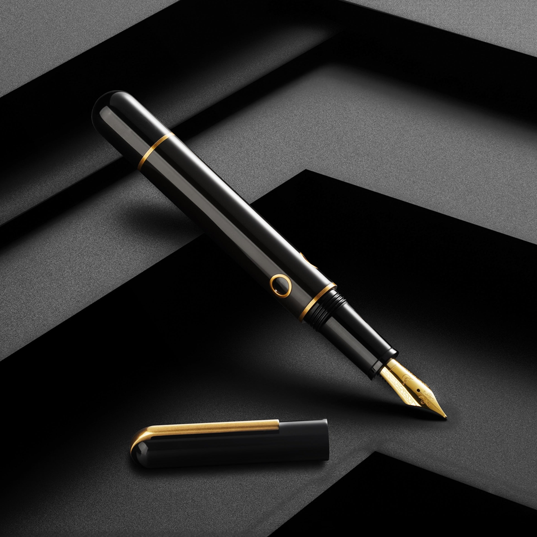 Nahvalur Nautilus Bronze Corydoras Ebonite - Fountain Pen