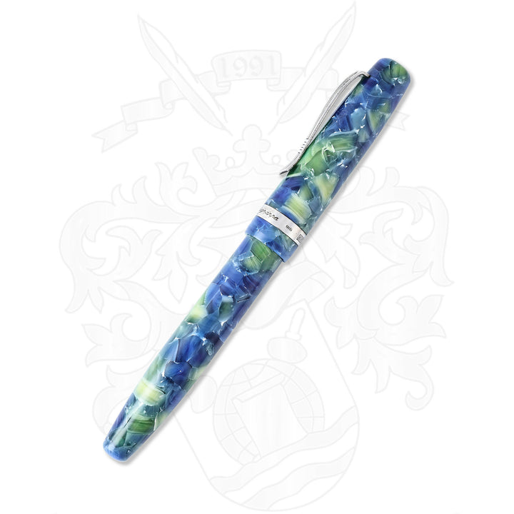 Montegrappa Elmo Asolo Blue Green Fountain Pen