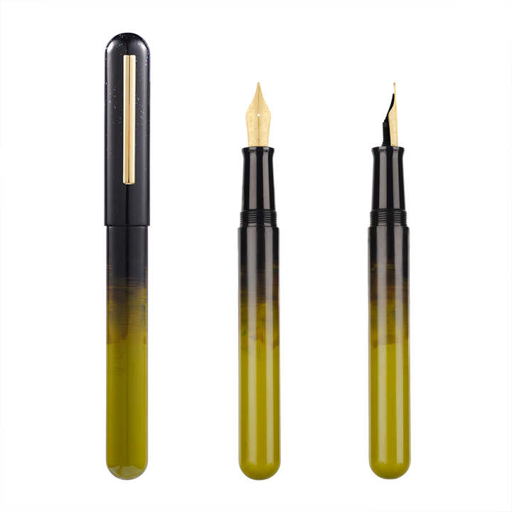 Nahvalur Ikkaku Gradient Urushi Fountain Pen
