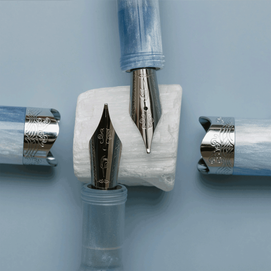 Nahvalur Horizon: Glacier - Fountain Pen