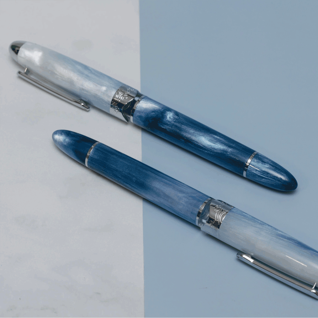 Nahvalur Horizon: Glacier - Fountain Pen