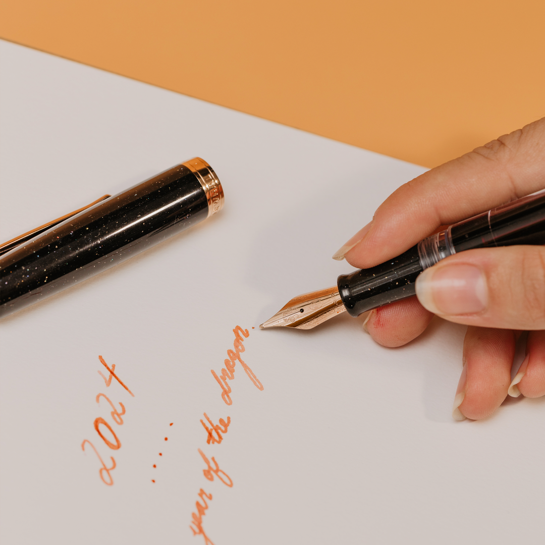 Nahvalur Original Plus Lovina Graphite - Fountain Pen