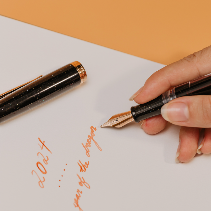 Nahvalur Original Plus Lovina Graphite - Fountain Pen