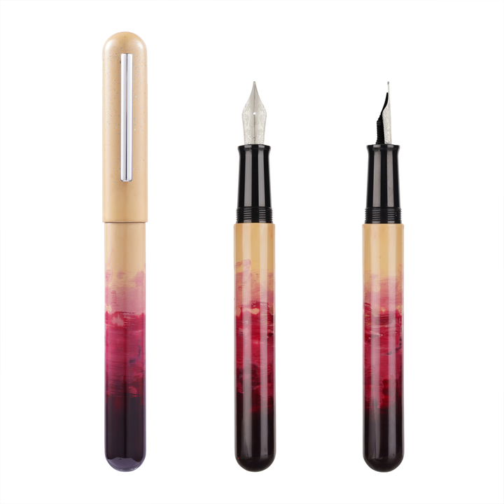 Nahvalur Ikkaku Gradient Urushi Fountain Pen