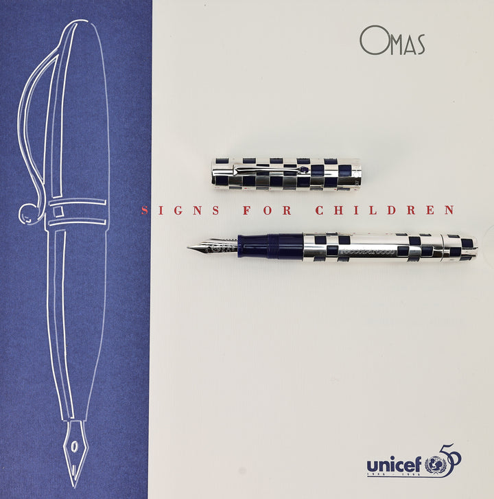 Omas Unicef 50 Year Anniversary Fountain Pen -Rocco Barocco