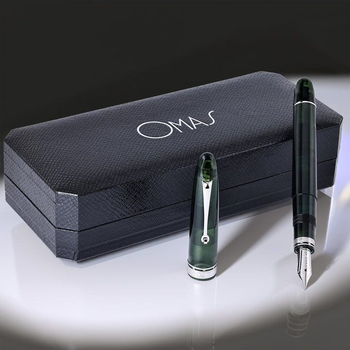Omas Ogiva Green Demonstrator Fountain Pen
