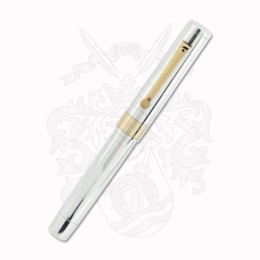 OMAS GUGLIELMO MARCONI 100 ANNIVERSARY Fountain Pen - Silver