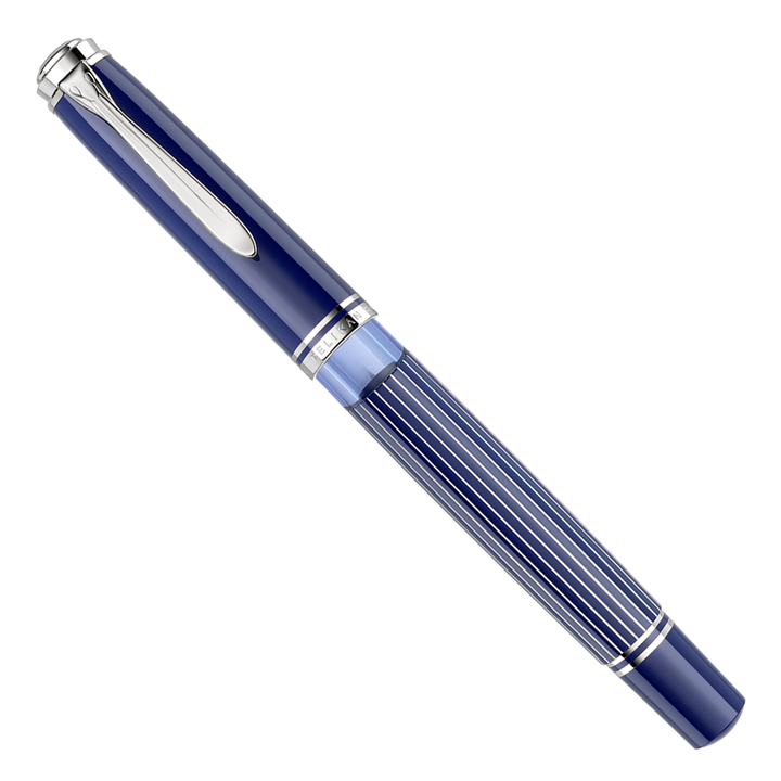 Pelikan M815 Metal Striped Blue - Fountain Pen