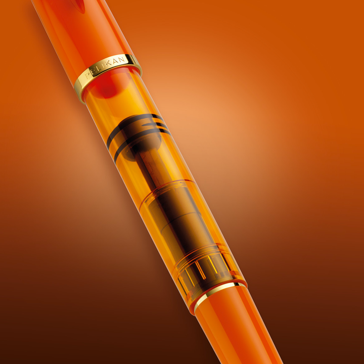 Pelikan Classic M200 Fountain Pen - Orange