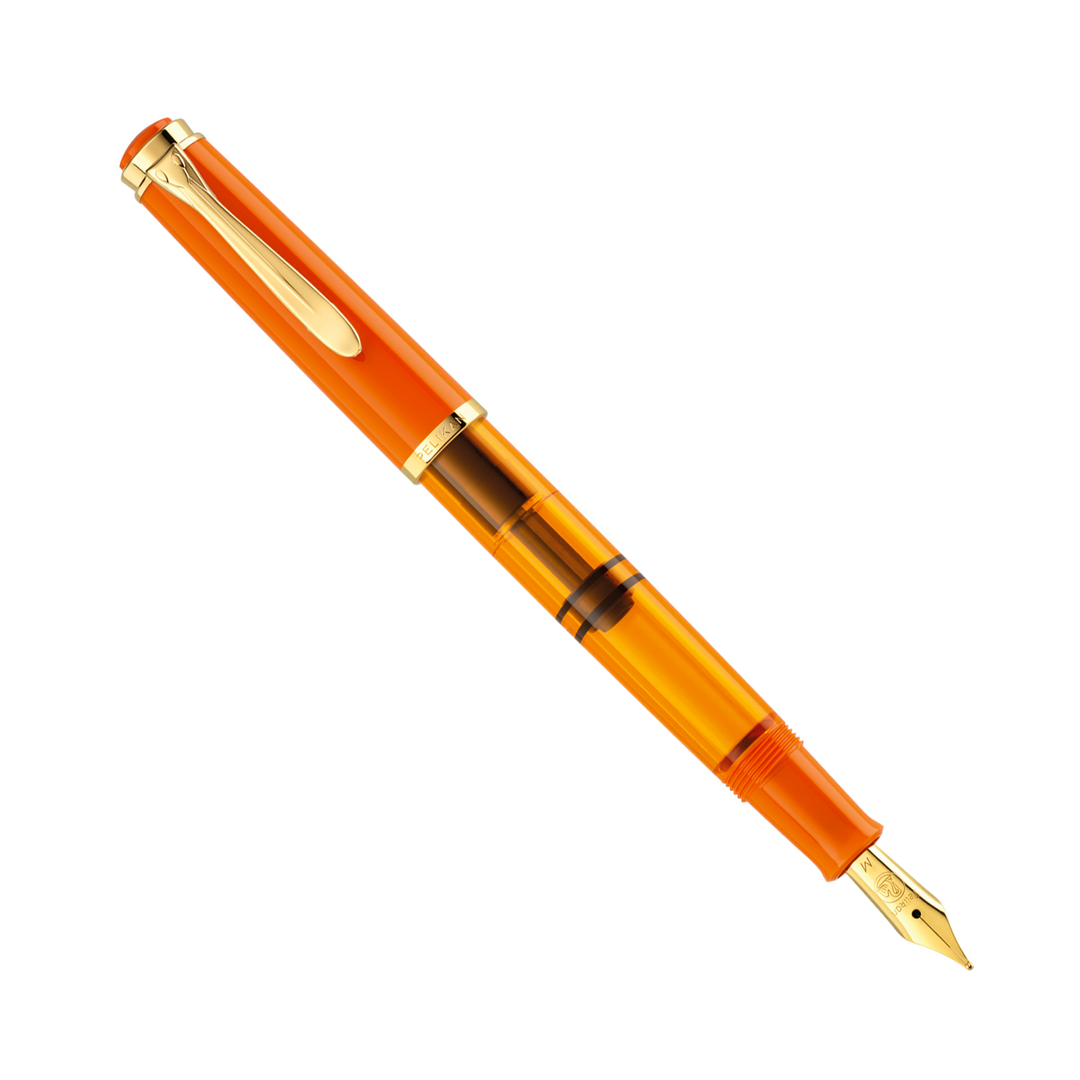 Pelikan Classic M200 Fountain Pen - Orange