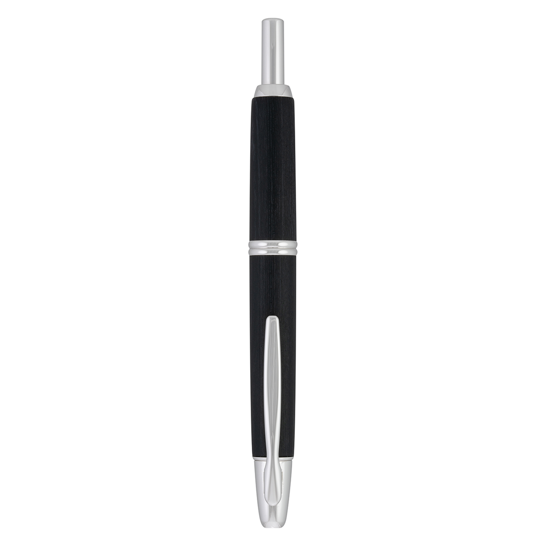 Pilot Vanishing Point Black Birchwood - Fountain Pen