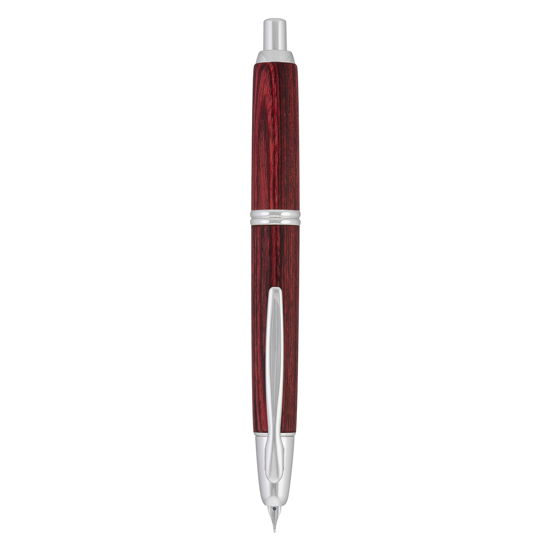 Pilot Vanishing Point Red Birchwood - Fountain Pen