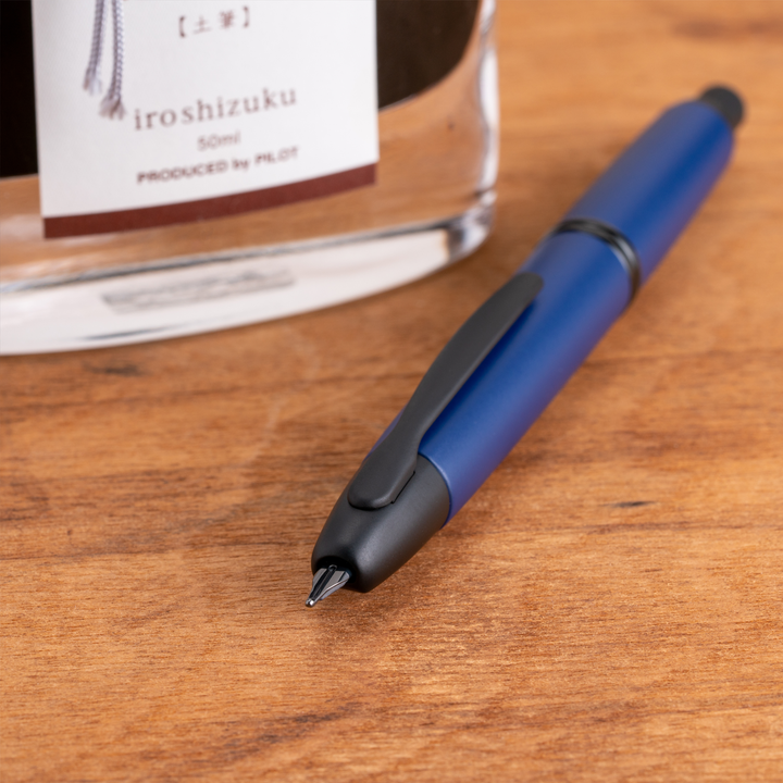 Pilot Vanishing Point Blue Matte - Fountain Pen