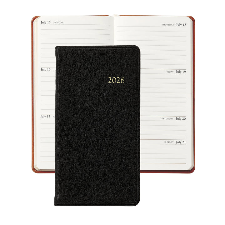 Graphic Image 2026 Pocket Datebook- 3 1/4"x6"