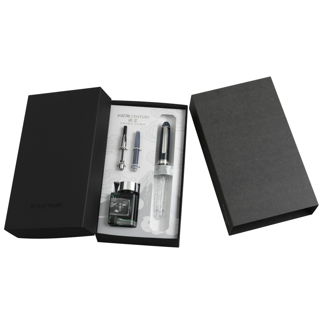 Platinum #3776 Century Fountain Pen - Fuji Series Fuji Unkei "Uroko-Gumo"