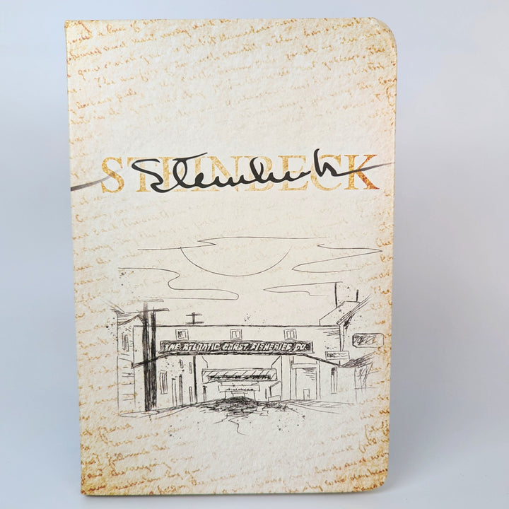 The Pleasure of Writing Steinbeck Premier Journal - Dot Grid