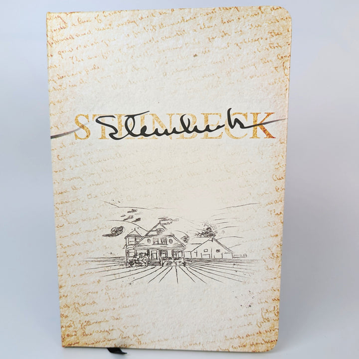 The Pleasure of Writing Steinbeck Premier Journal - Dot Grid