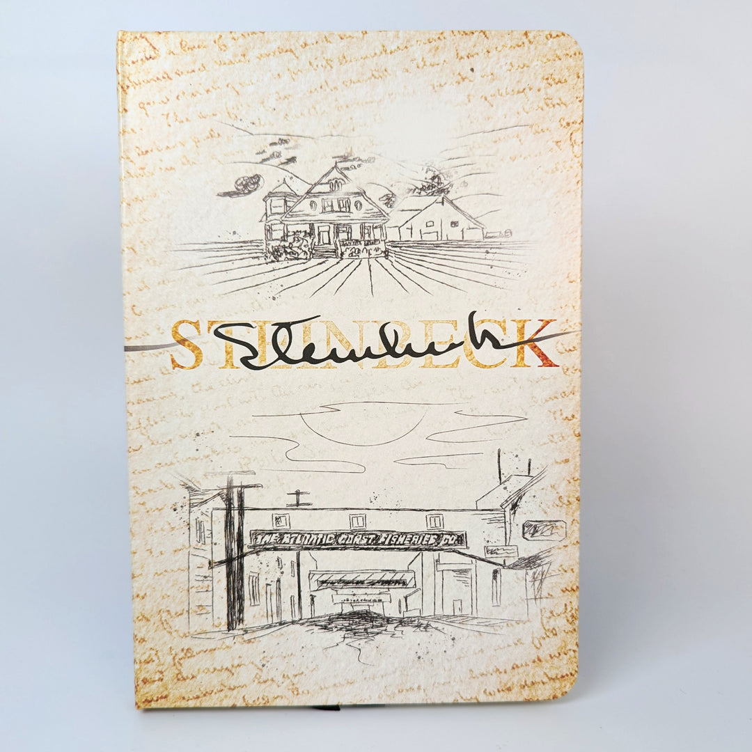 The Pleasure of Writing Steinbeck Premier Journal - Dot Grid