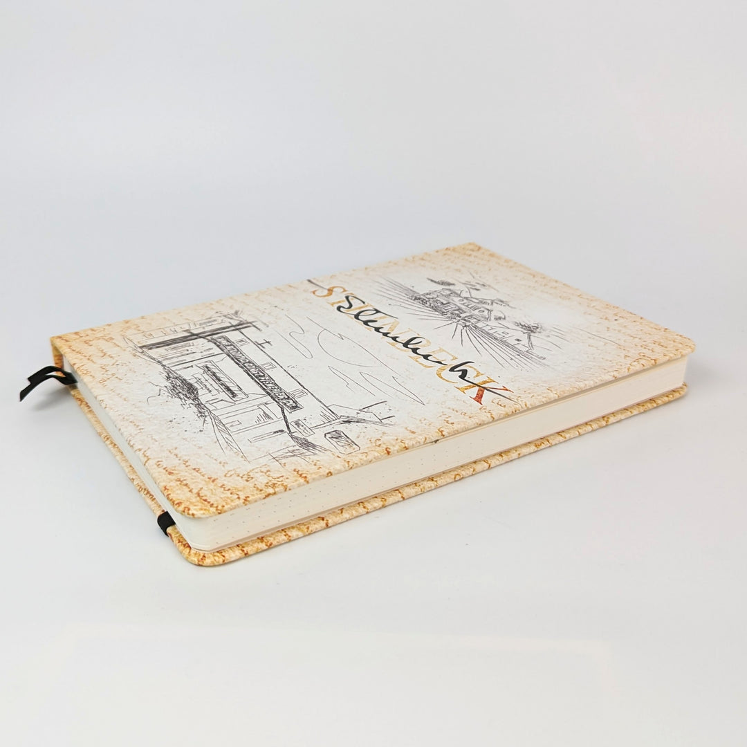 The Pleasure of Writing Steinbeck Premier Journal - Dot Grid