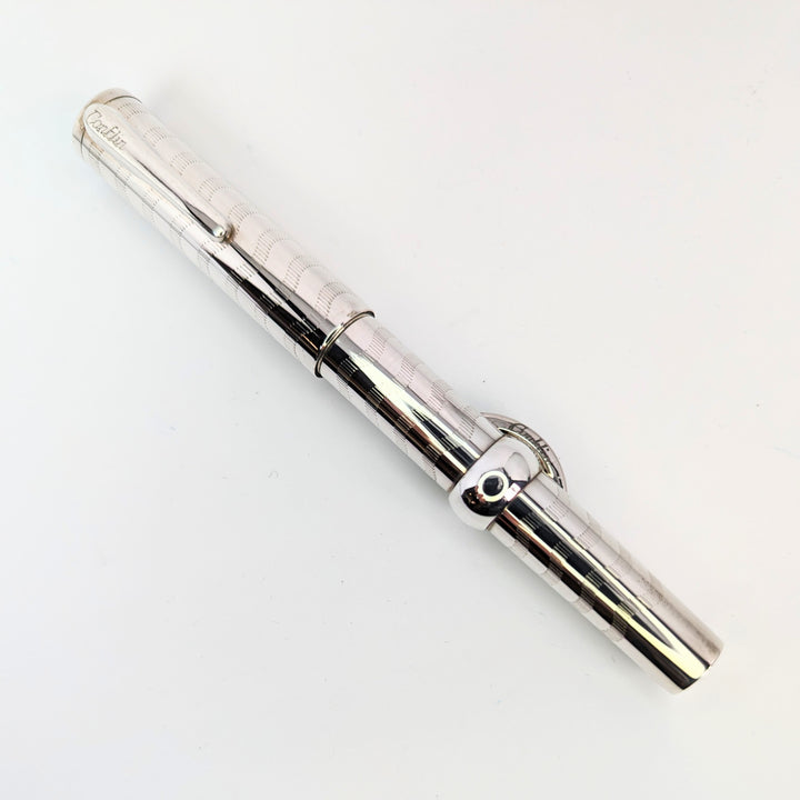 Conklin Silver Crescent Anniversary Edition Fountain Pen - Medium