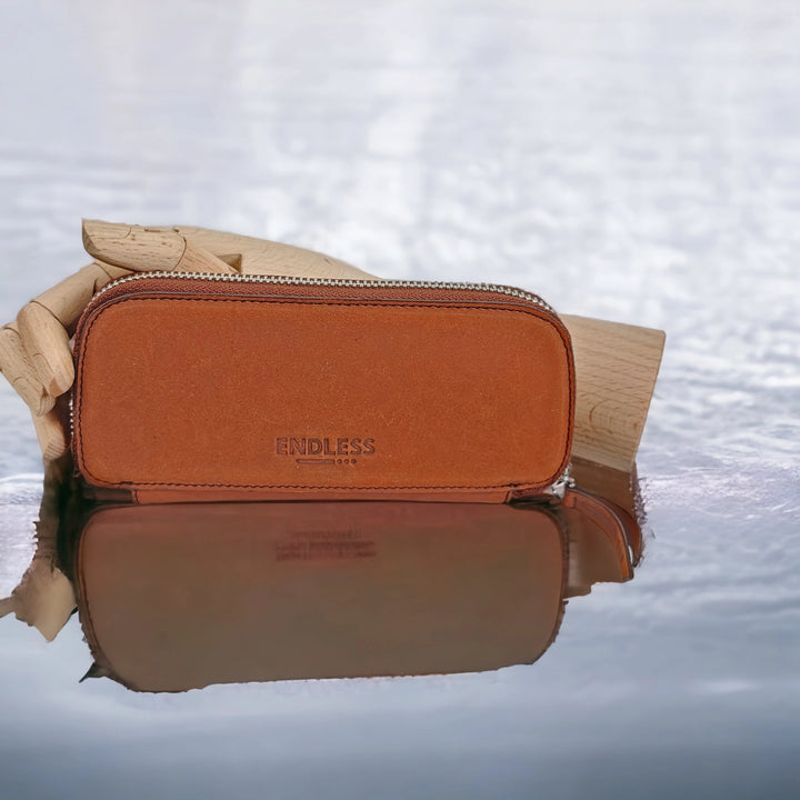 Endless Pen Pouch - Brown